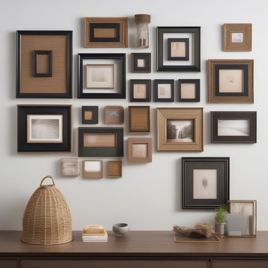 25x25 Picture Frames in Various Styles