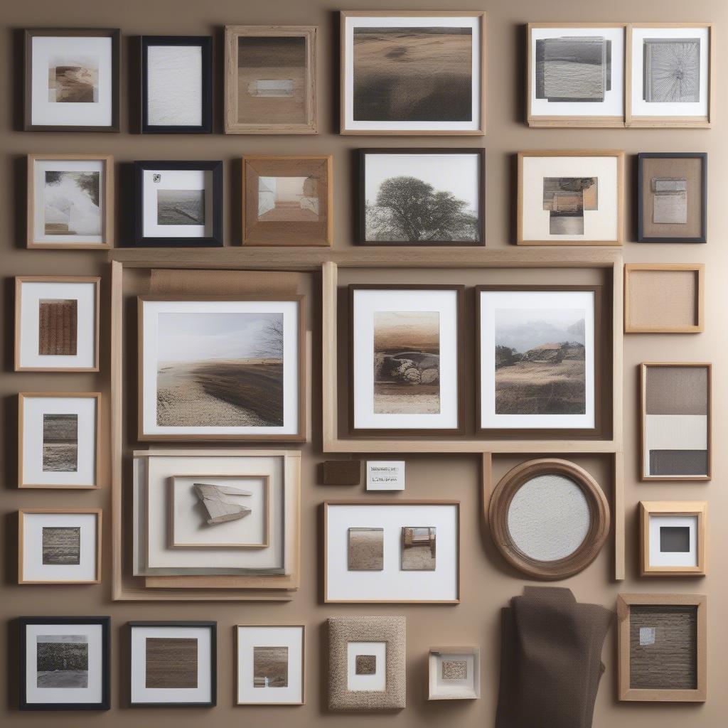 Variety of 30x30 Frames