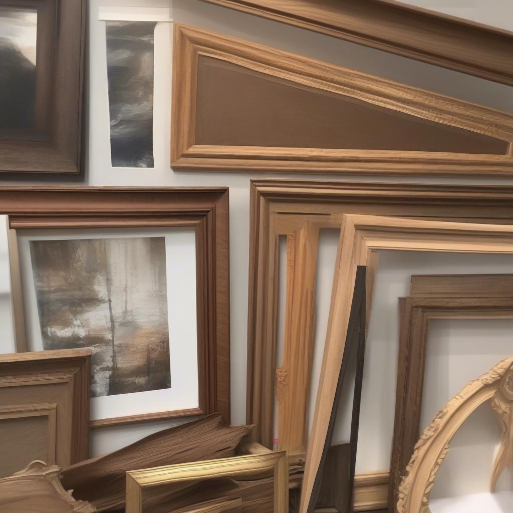 Different styles of 30x40 wooden frames