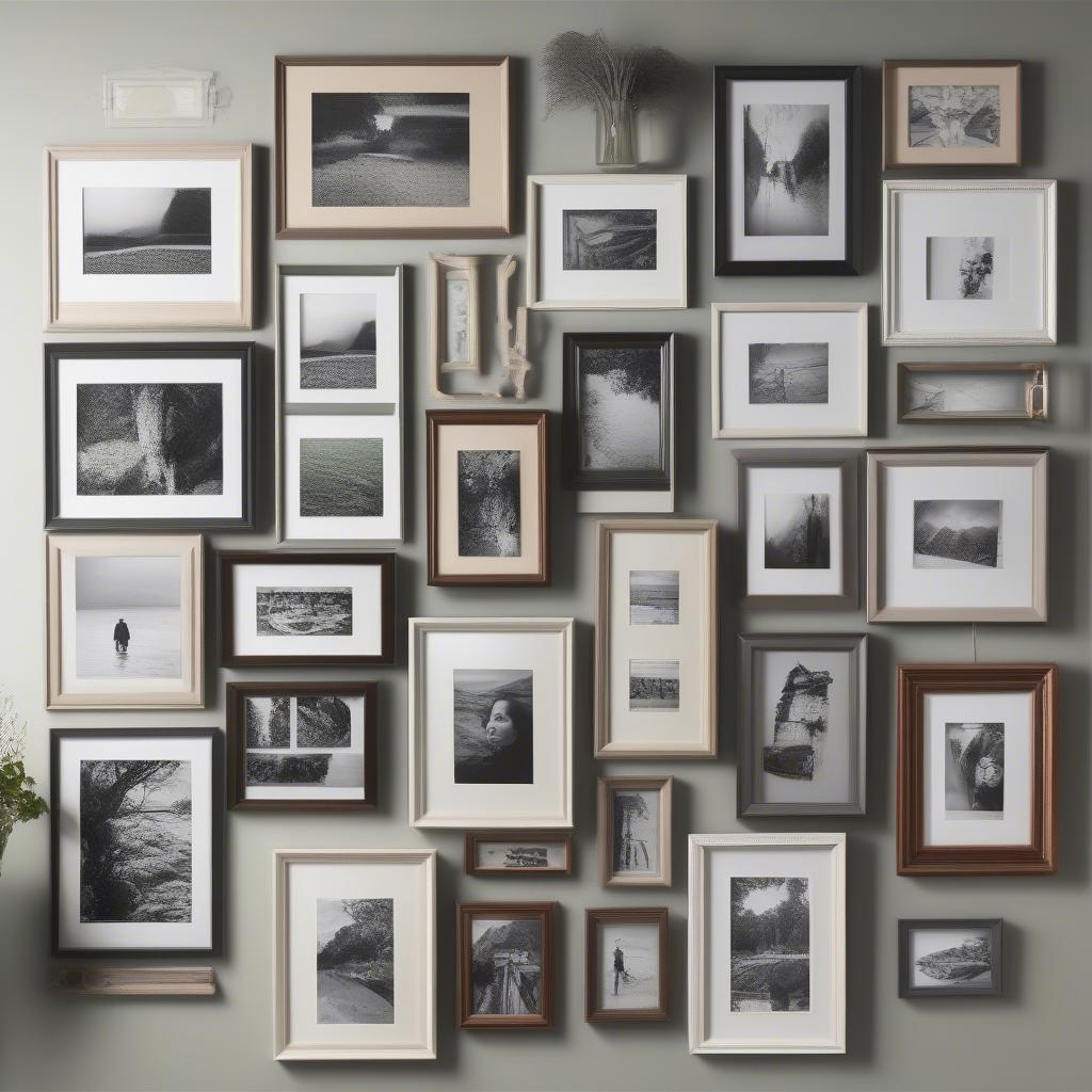 5x7 Photo Frames Bulk Display