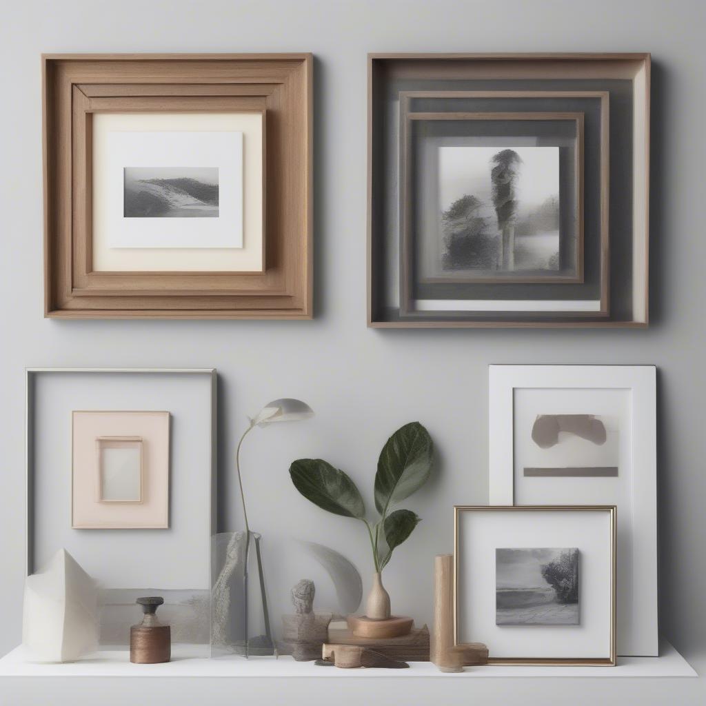 Different Styles of 8x10 Frames for Canvas