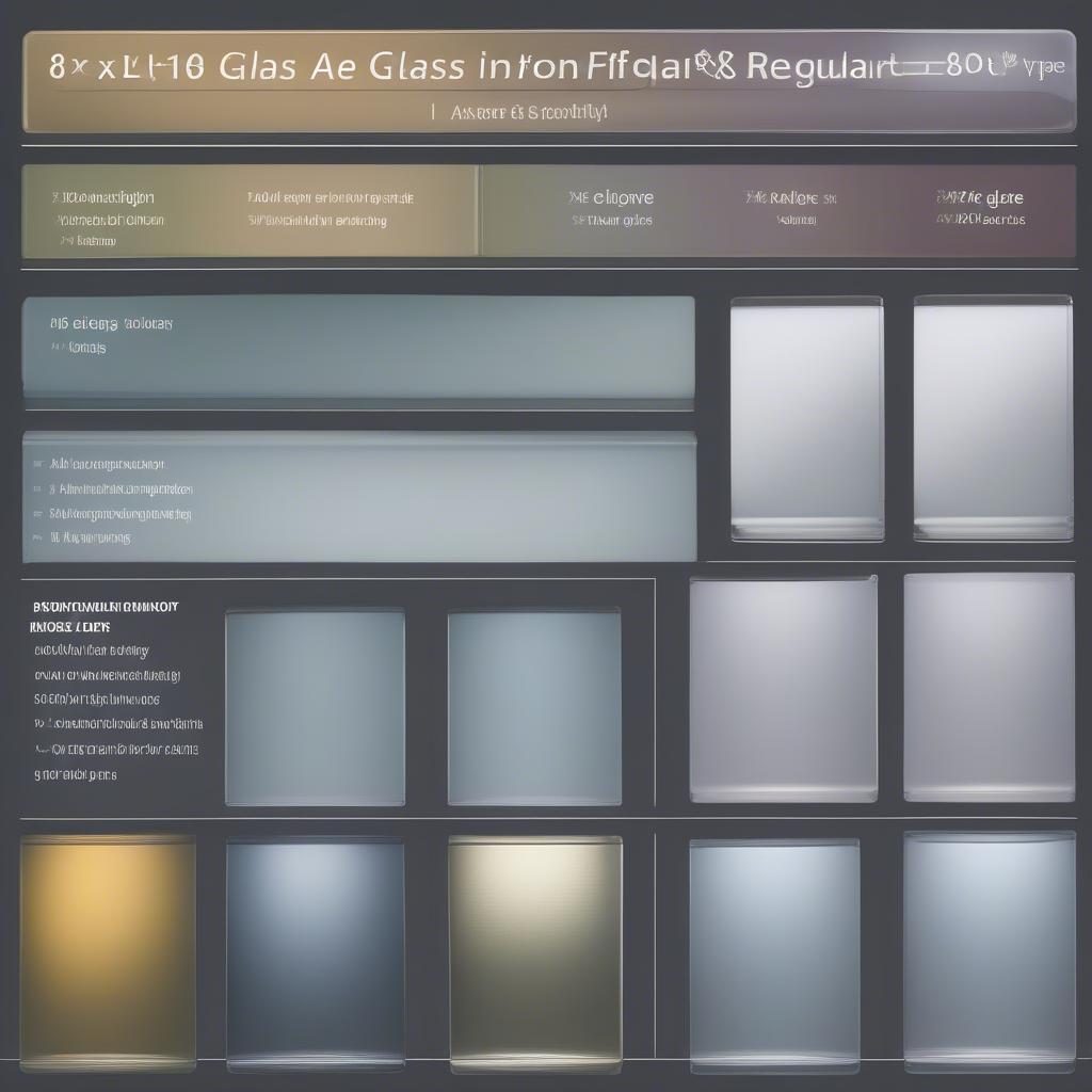 Types of 8x10 Glass for Frames