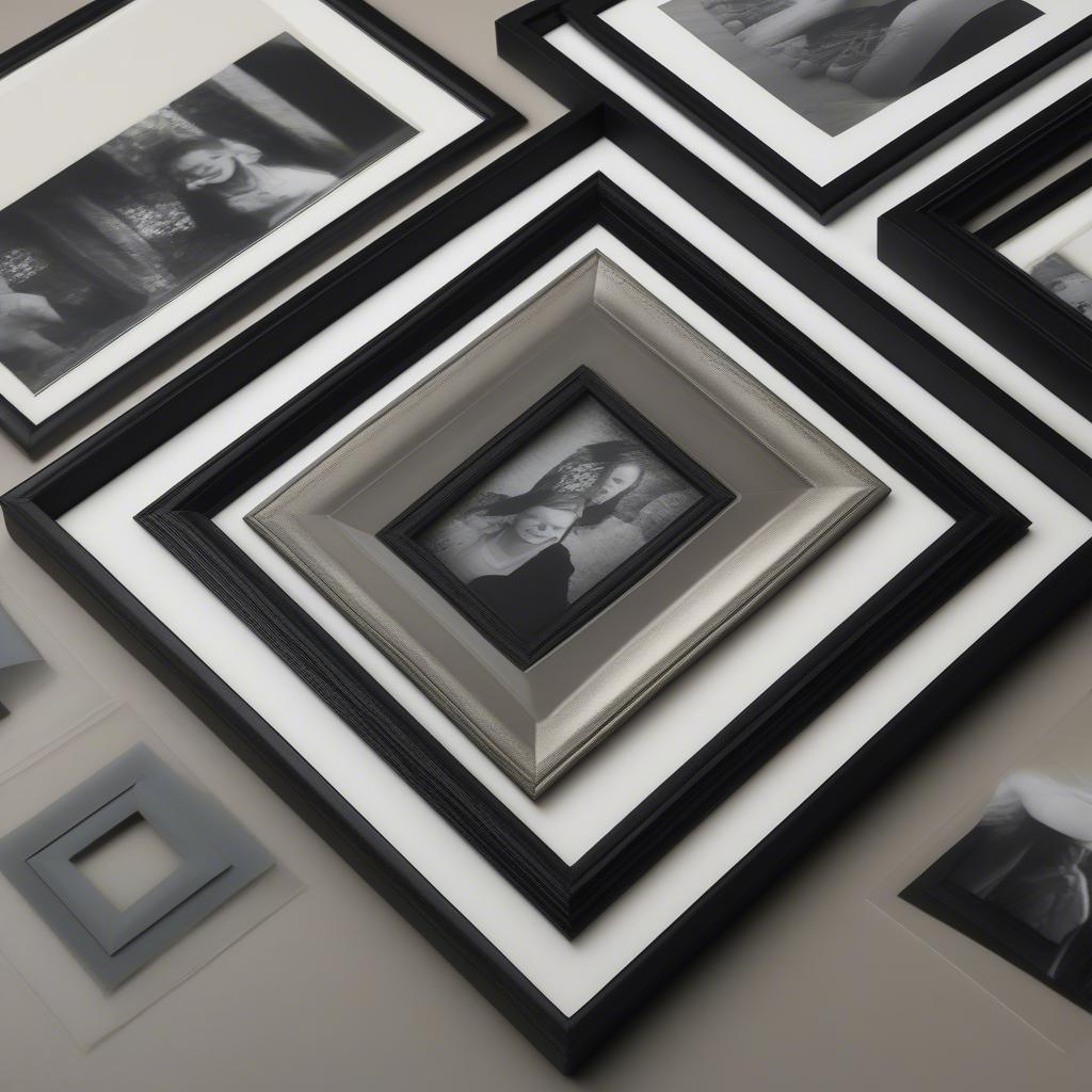 Different Matting Options for 8x10 Picture Frames