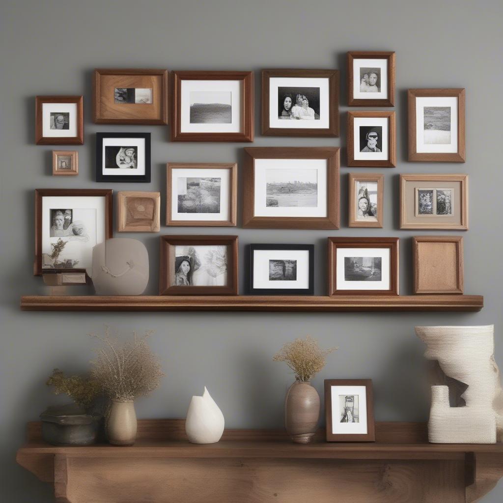 8x10 Wood Picture Frame Display Ideas