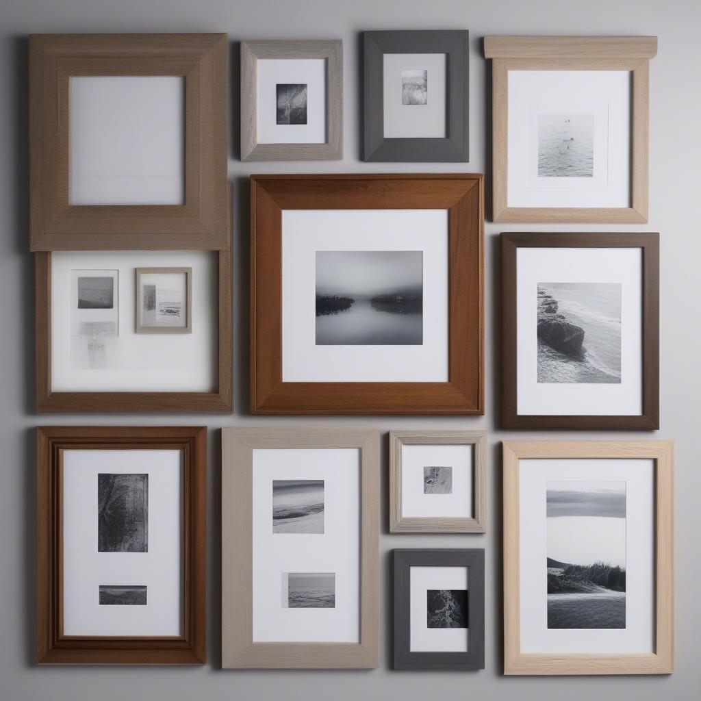 Various 8x10 Wooden Picture Frames