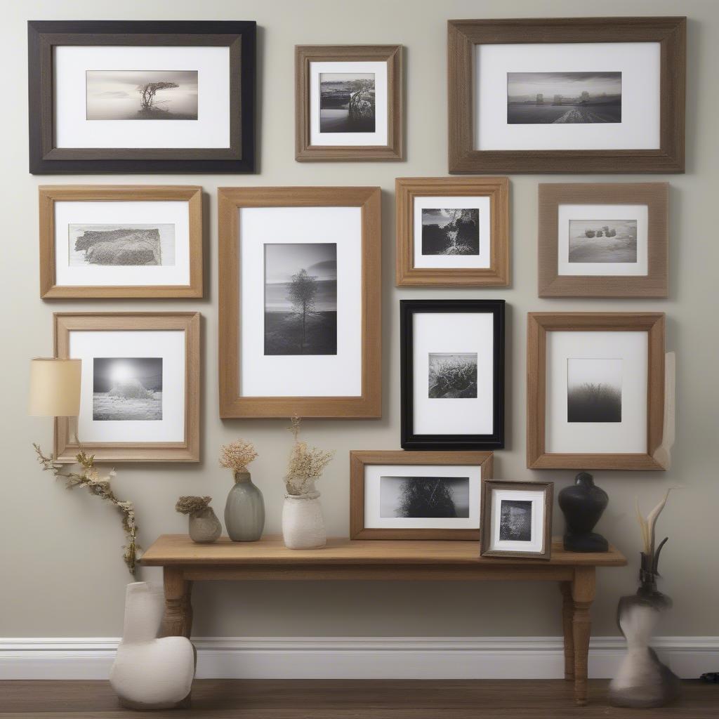 Variety of 8x10 Wooden Picture Frames