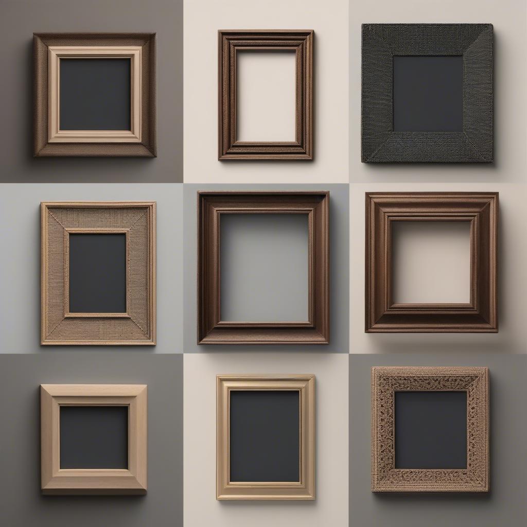 Different Styles of 8x8 Picture Frames