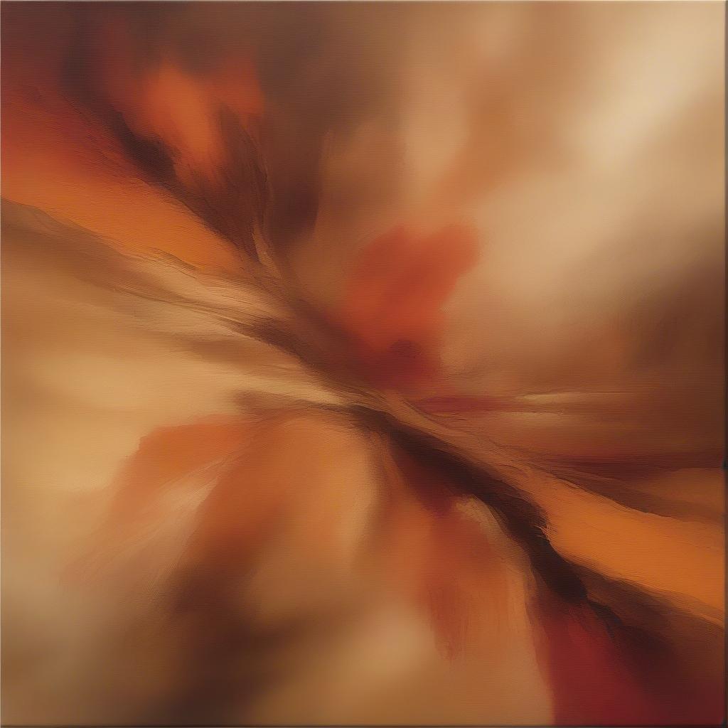 Abstract Fall Canvas Print