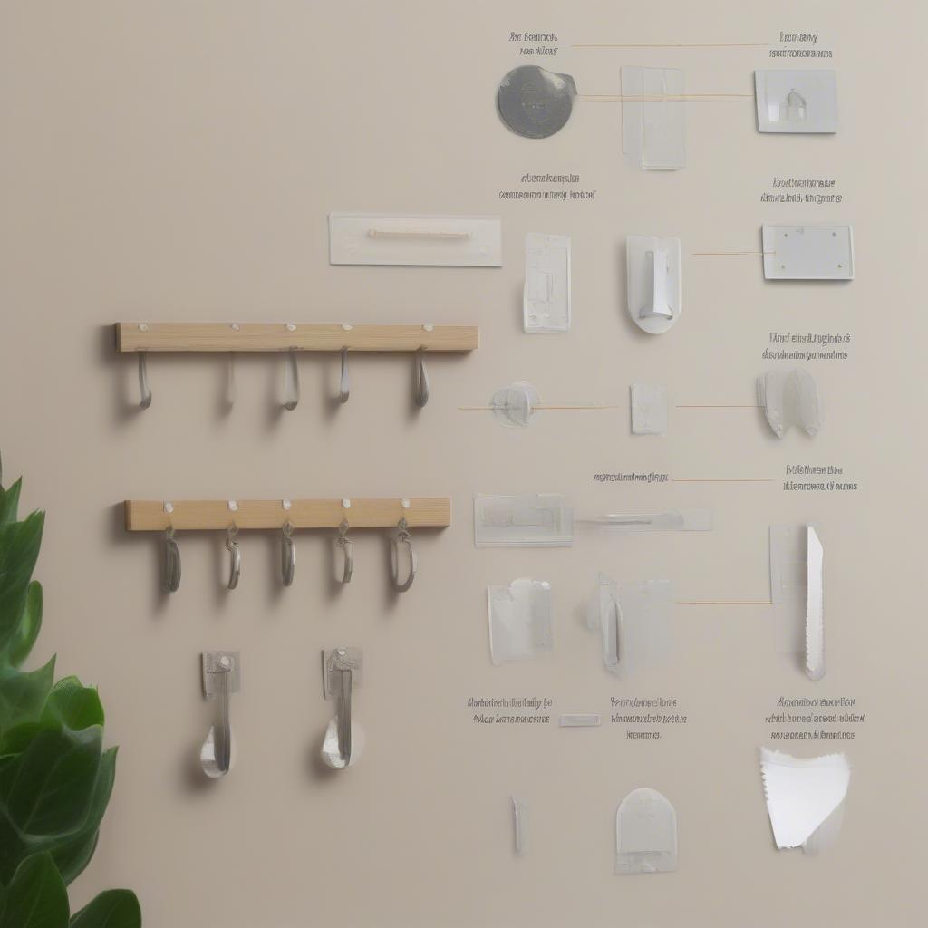 Adhesive Hooks for Picture Frames