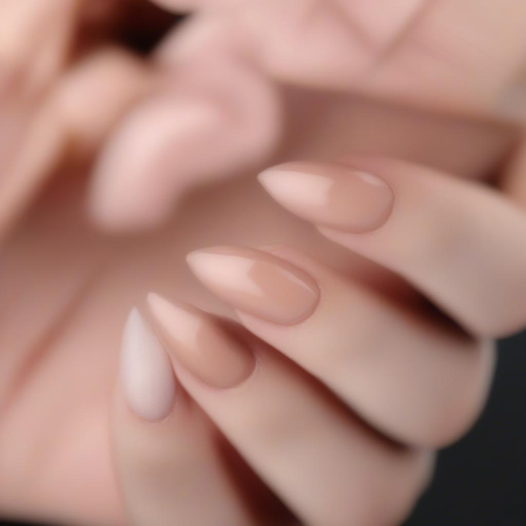 Correct Filing Technique for Almond Nails