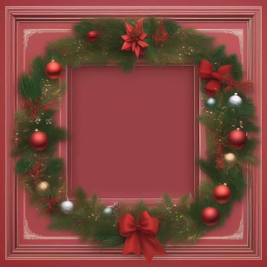 Applying a Christmas Facebook Frame