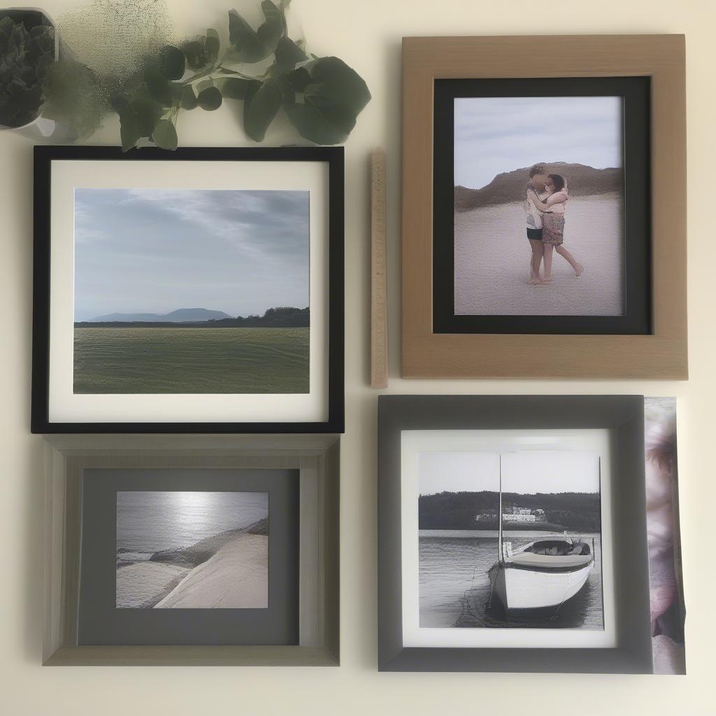 Arranging Photos in a Collage Frame