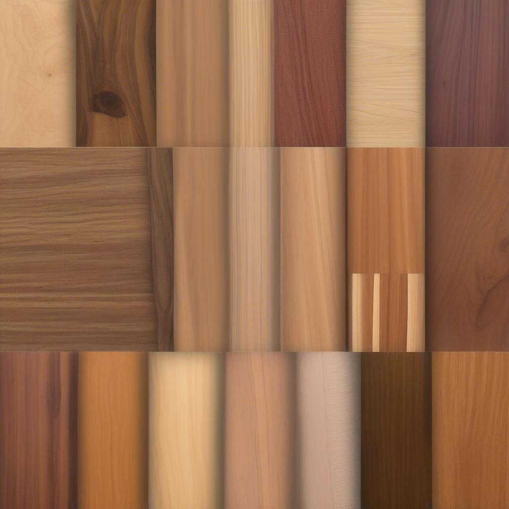 Assorted Wood Samples