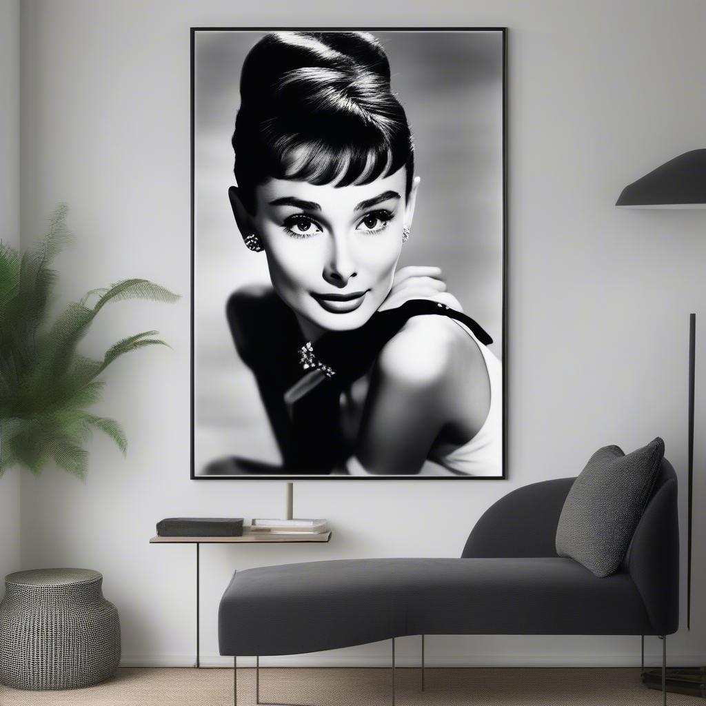 Audrey Hepburn Canvas Print