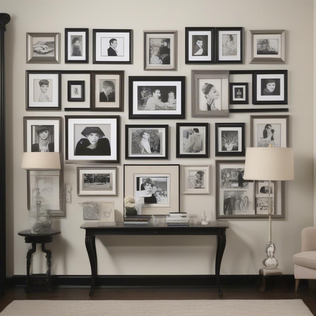 Audrey Hepburn Themed Gallery Wall