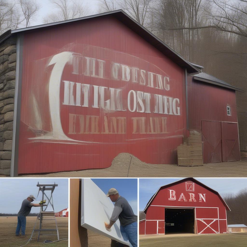 Installing and Maintaining Your Large Barn Sign: Tips and Tricks