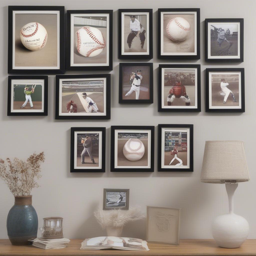 Baseball Canvas Wall Art Gallery Wall