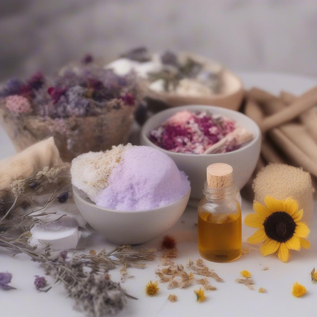 Natural Bath Bomb Ingredients