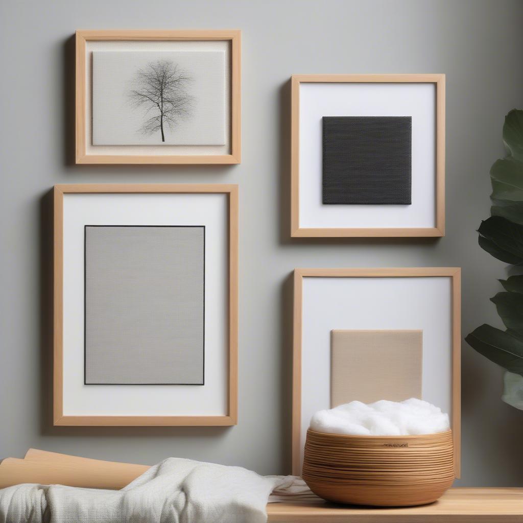 Different Materials and Frames for Bath Canvases