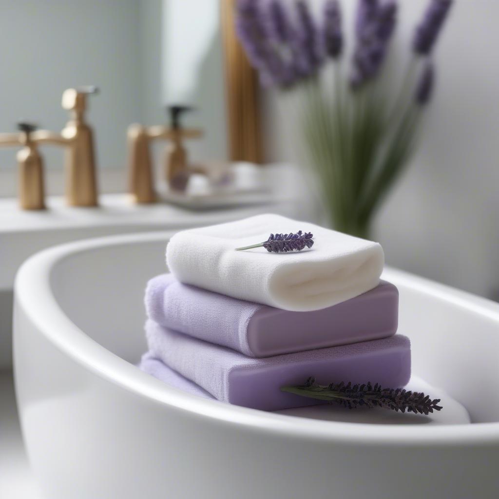 Bathtub Shaped Soap Dish in a Bathroom Setting