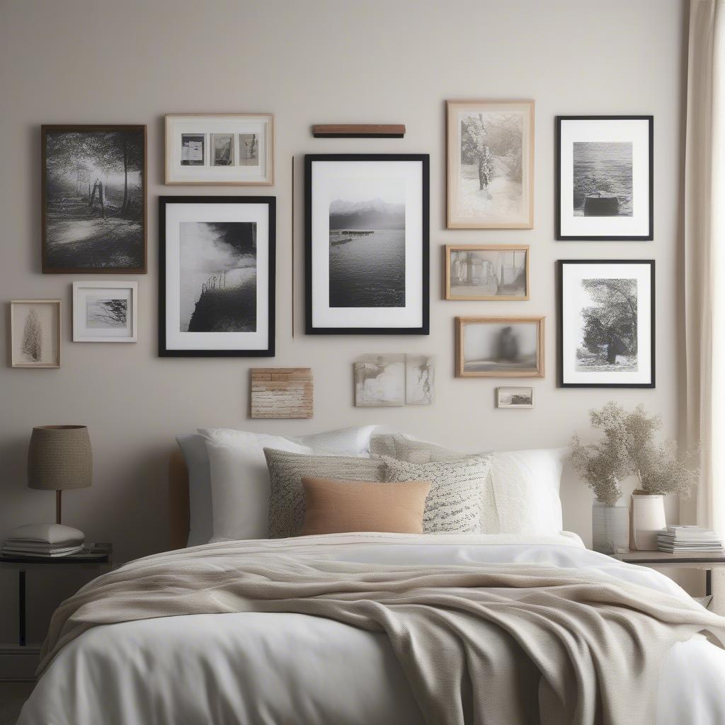 Bedroom Canvas Gallery Wall