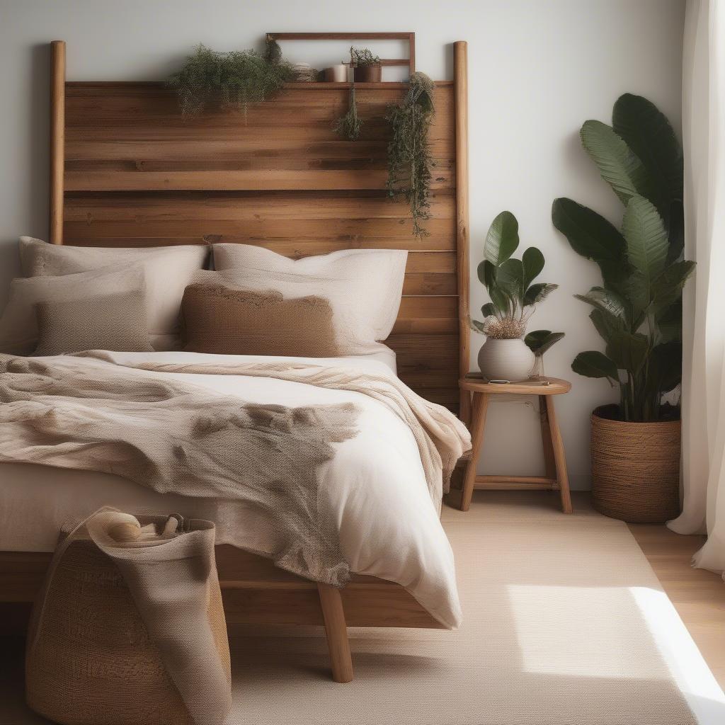 Bedroom Wood Decor Ideas