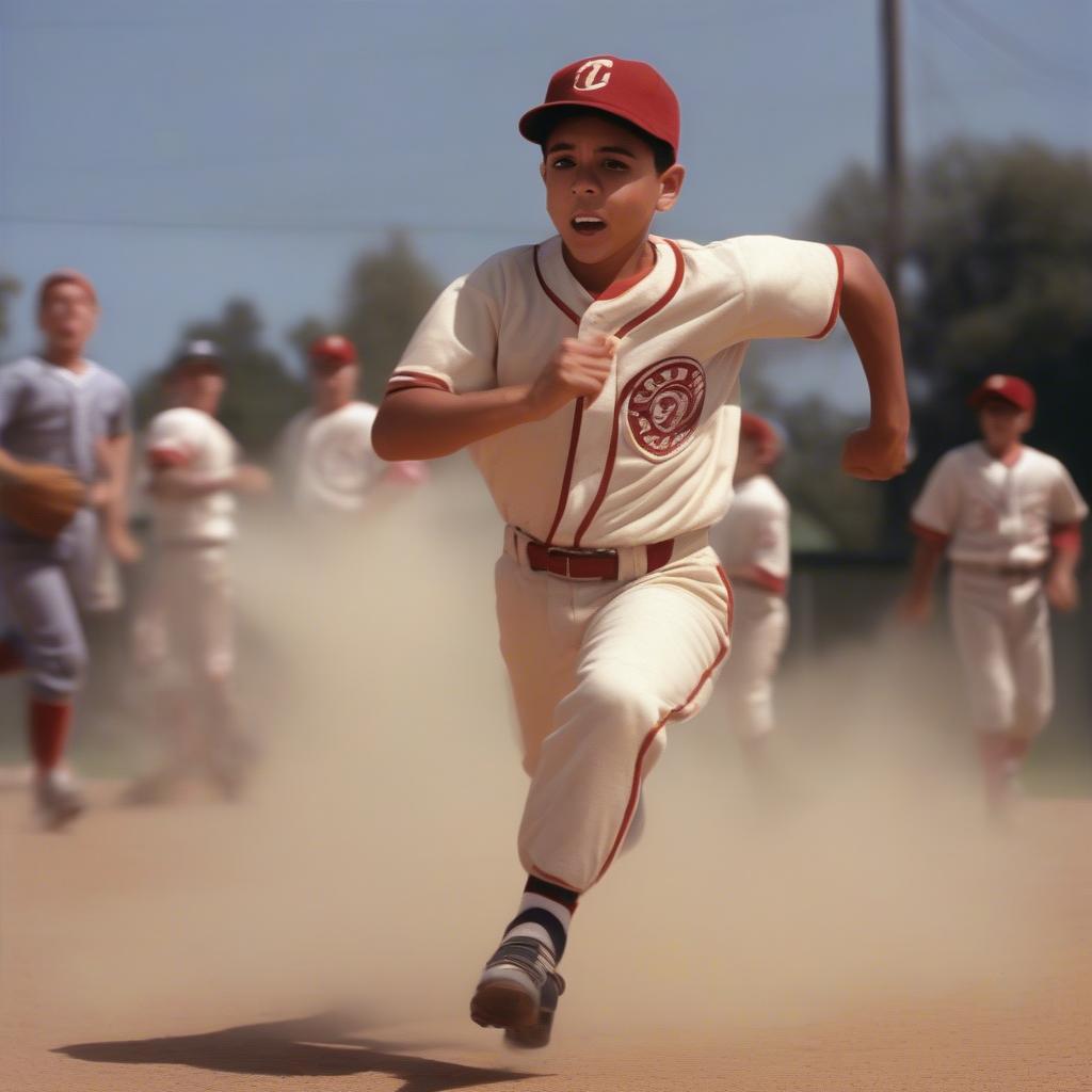 Benny "The Jet" Rodriguez running