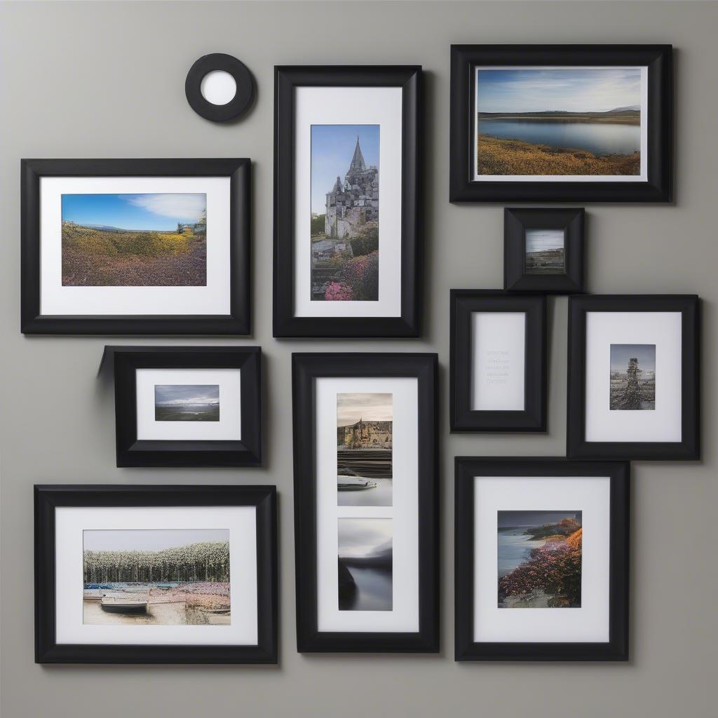 Black 12x16 Photo Frames