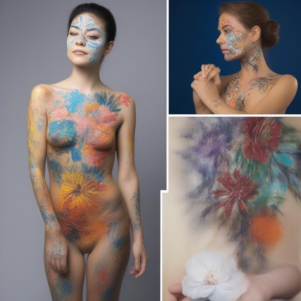 Body Painting Transfer Techniques