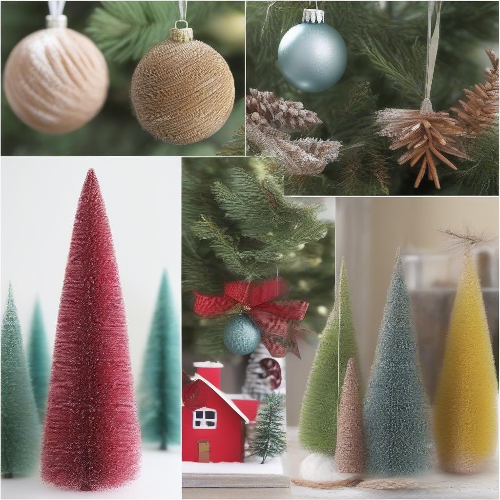 DIY Projects with Bottle Brush Trees