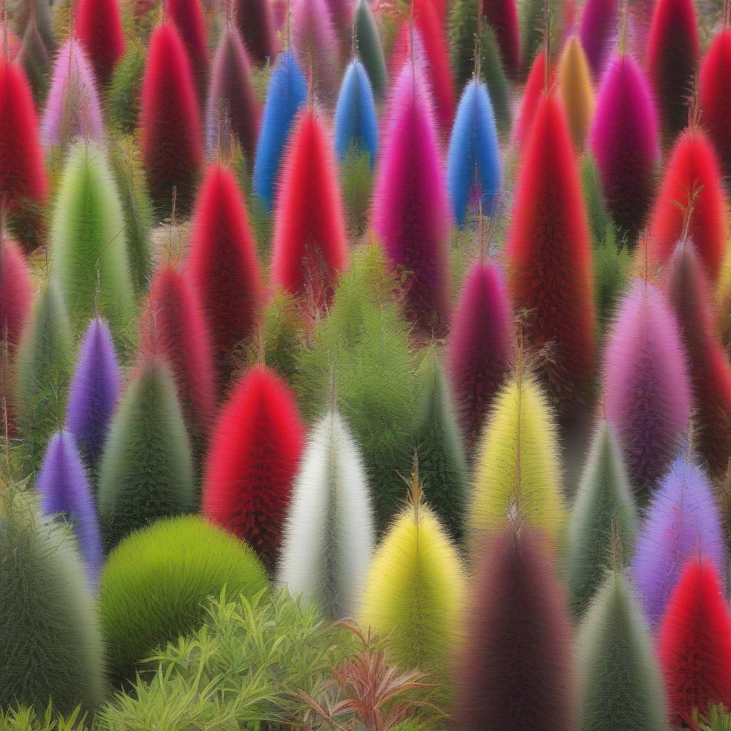 Bottlebrush Trees at a Local Nursery