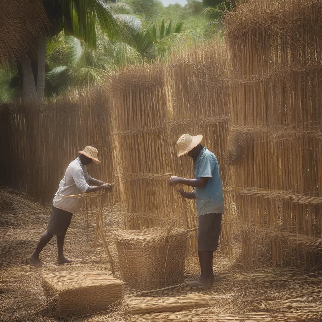 Box Cane Harvesting Process