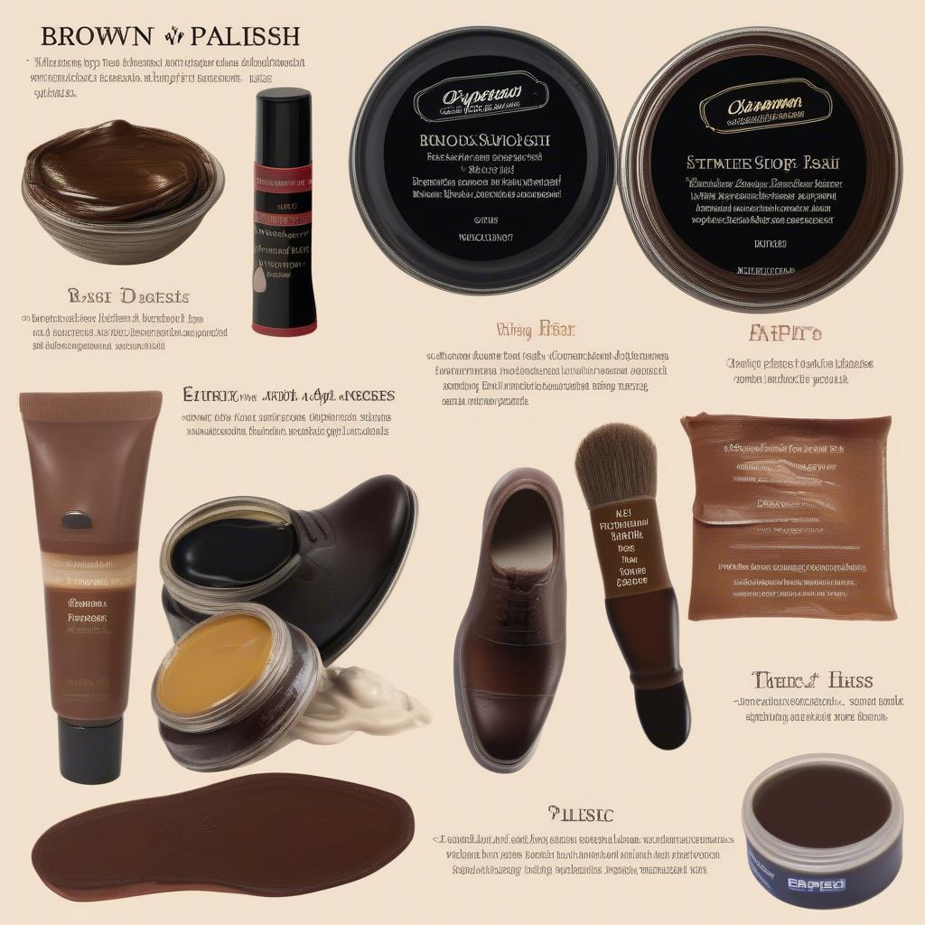 Types of Brown Shoe Polish