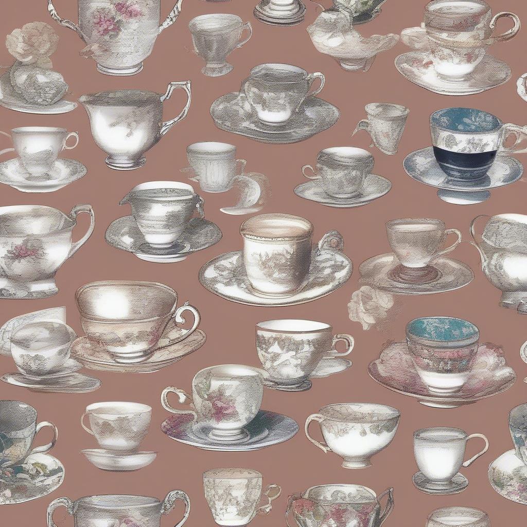 Bulk Tea Cups for Wedding: Vintage and Modern Styles