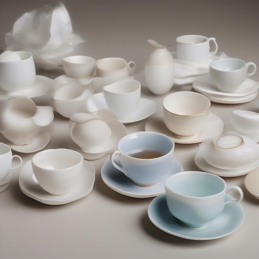 Bulk Tea Cups for Wedding: Porcelain and Bone China Options