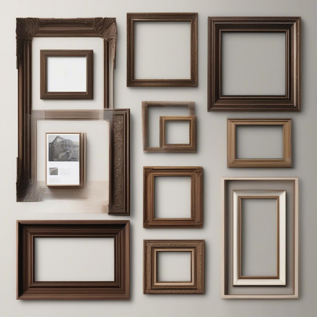 Different Styles of Wooden Picture Frames