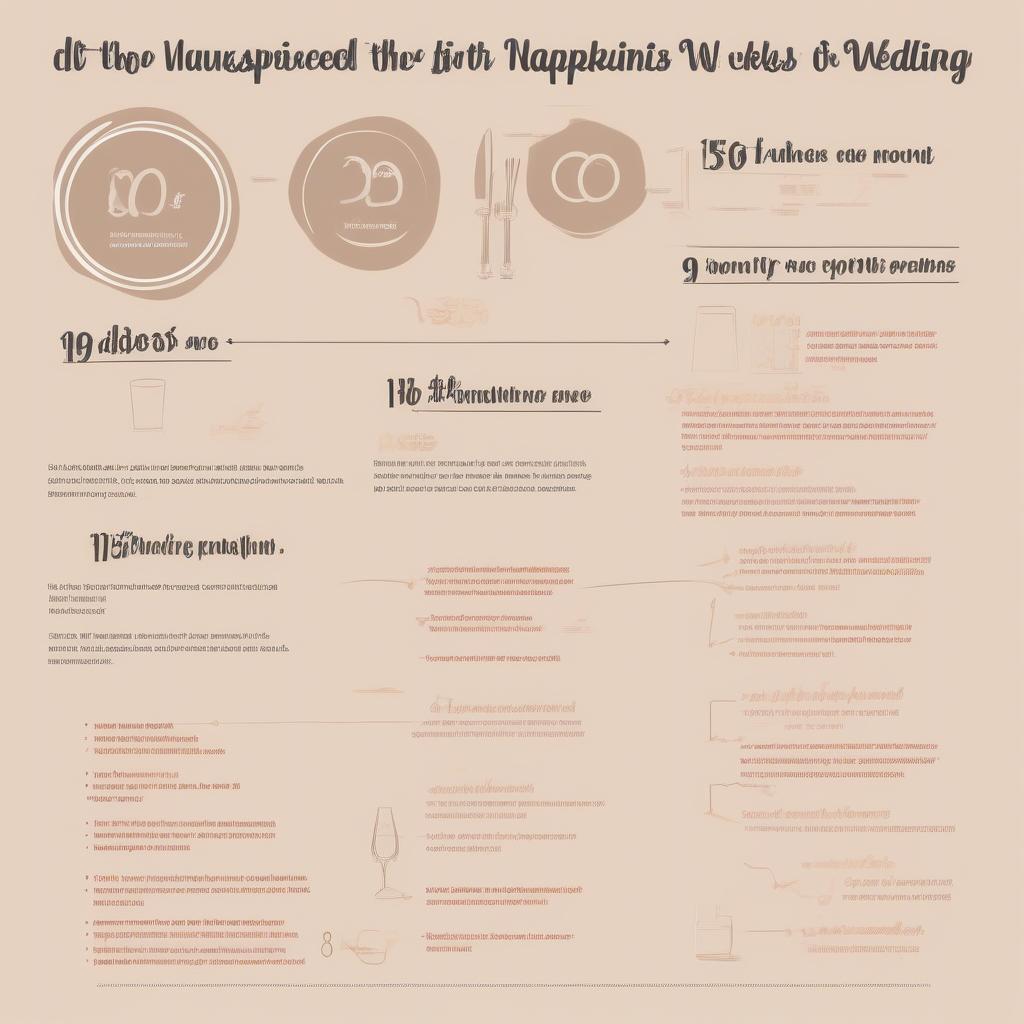 Calculating Bulk Napkins for Wedding