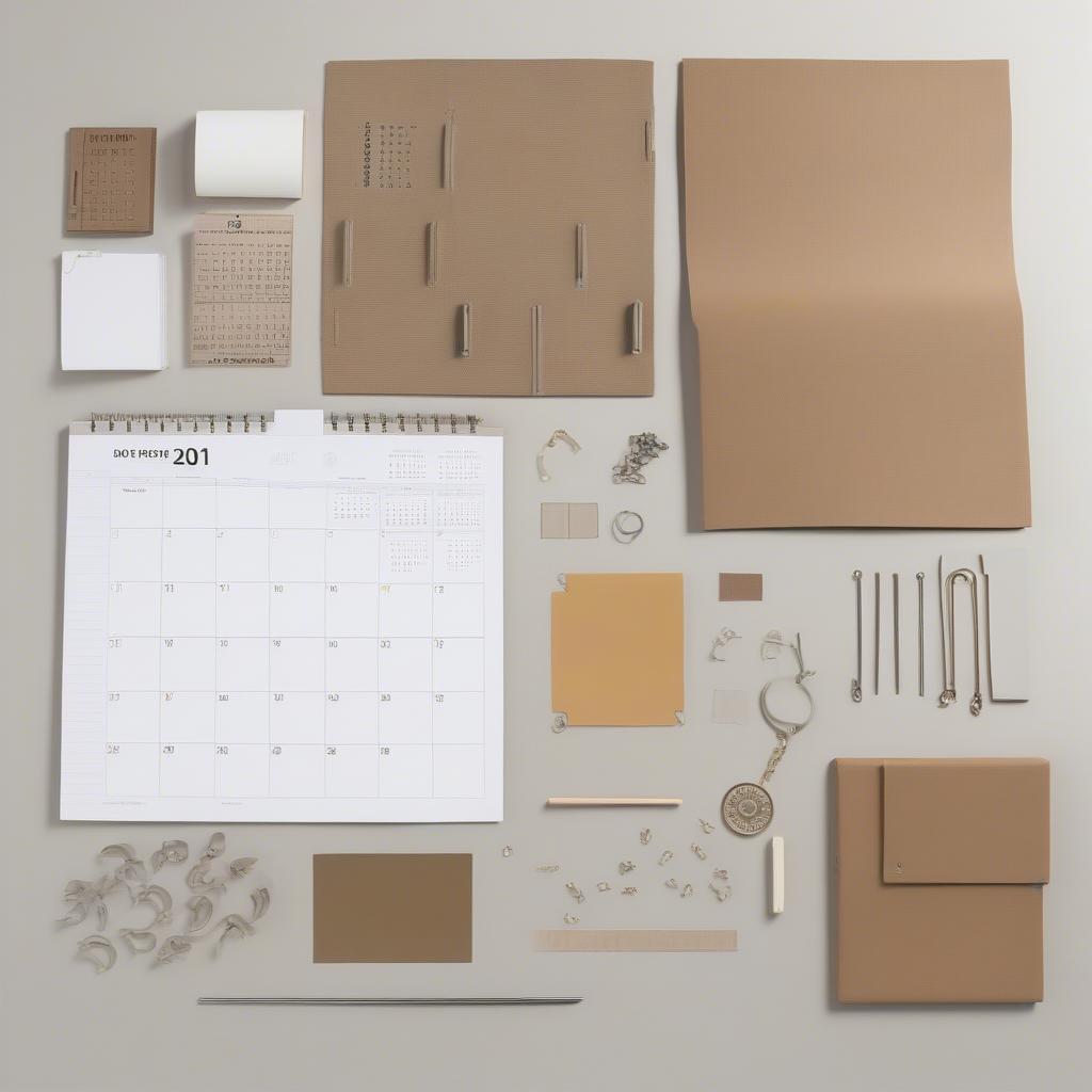 Essential Components of a Calendar Kit