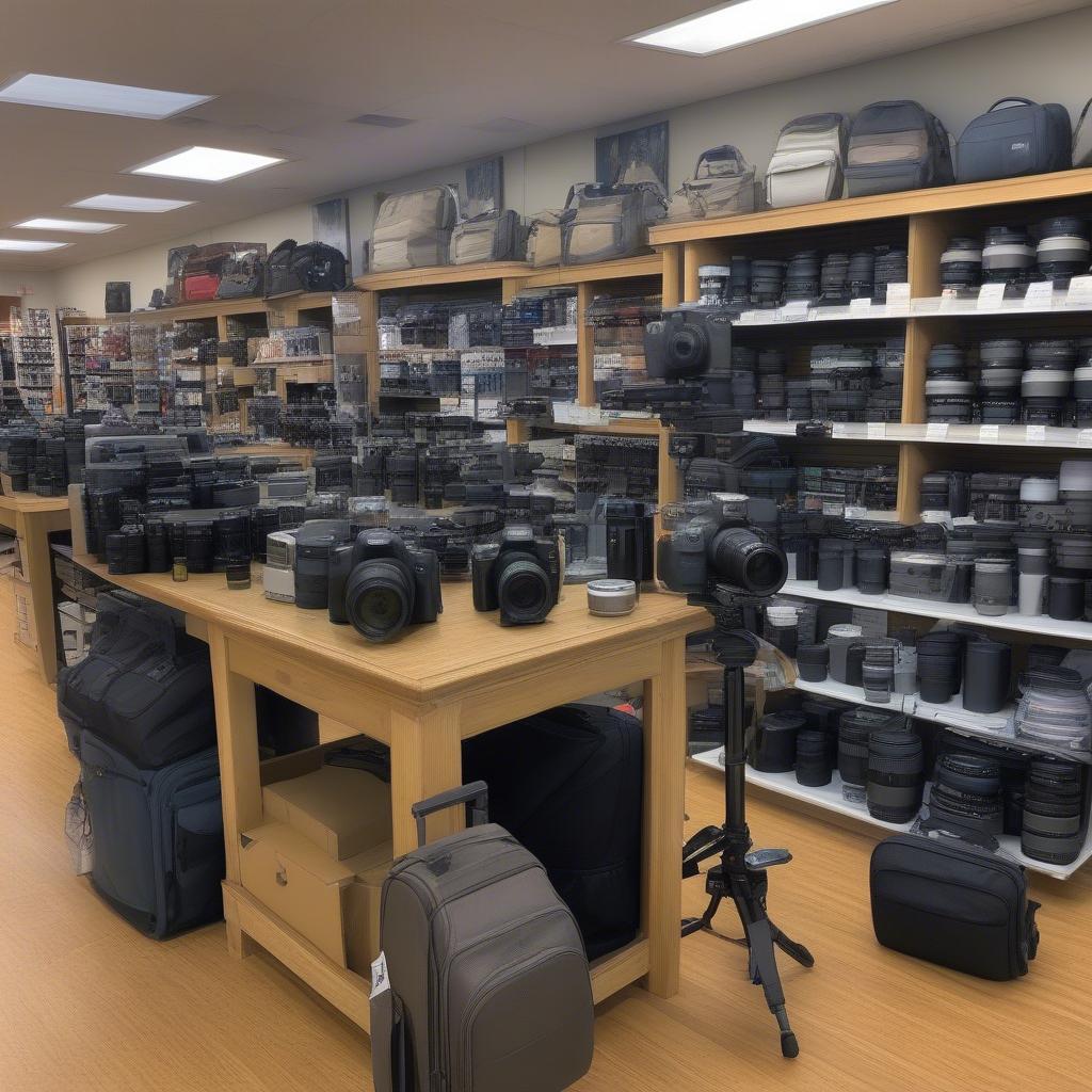 Display of Camera Accessories in Longview TX