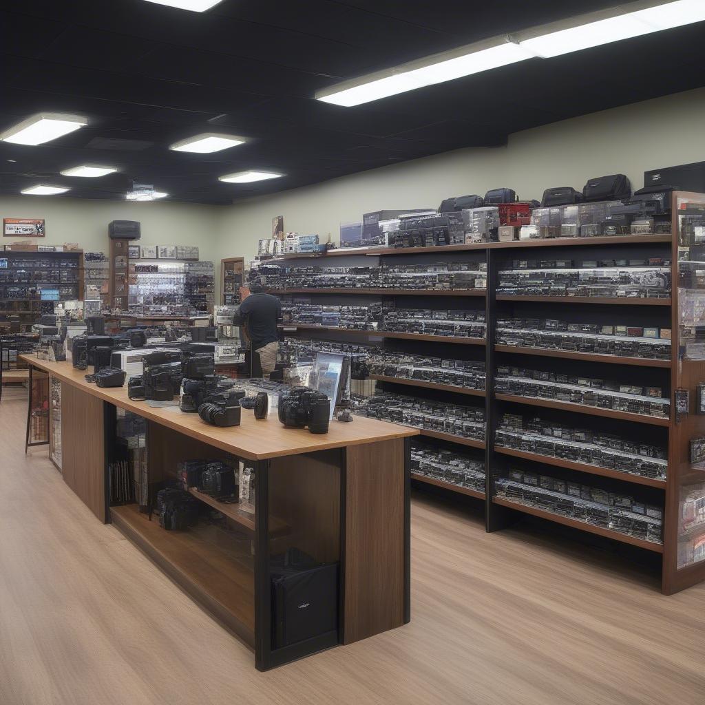 Modern Camera Store Interior in Longview TX