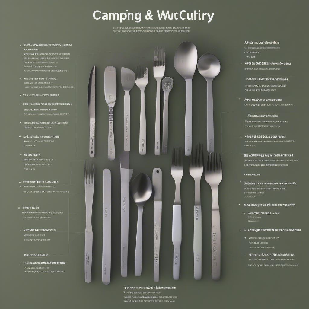 Camping Cutlery Materials Comparison