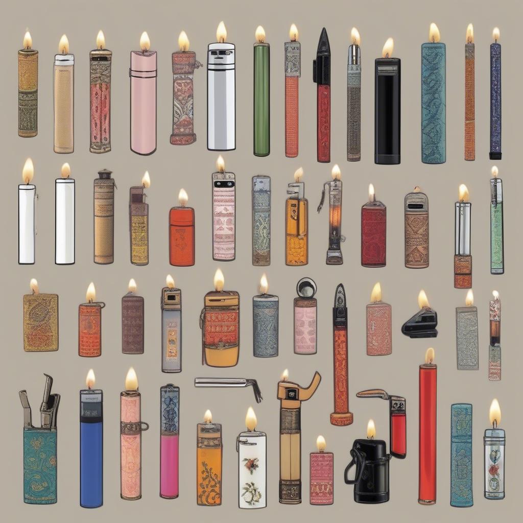 Variety of Candle Lighters