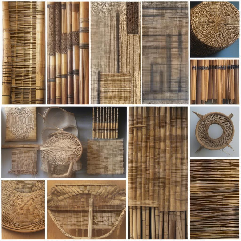 Different Cane Weaving Patterns