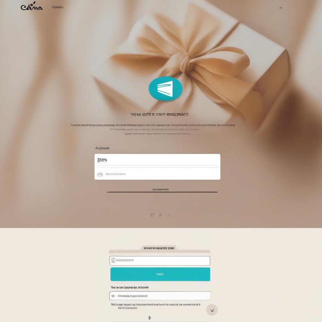 Canva Gift Card Redemption Process