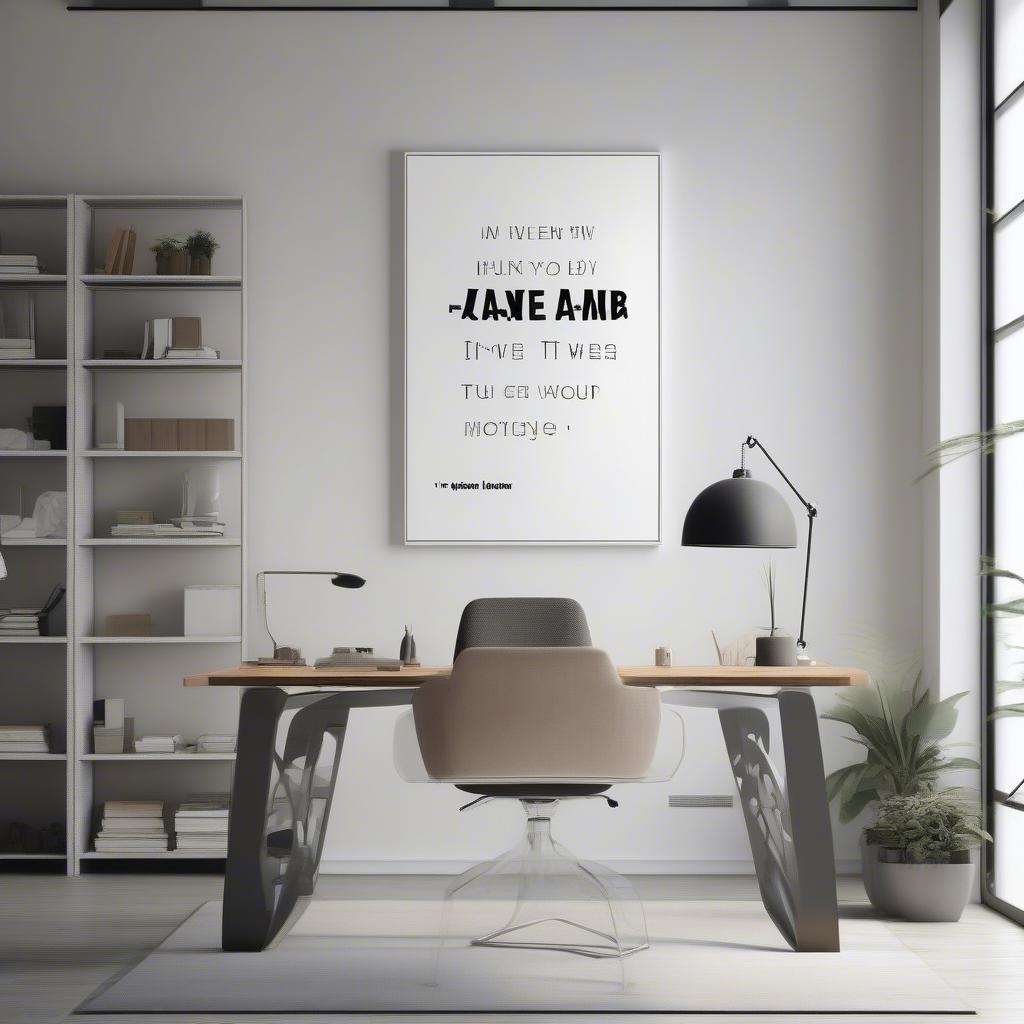 Canvas Art Office Decor