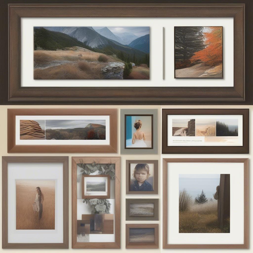 Various Canvas Framing Options