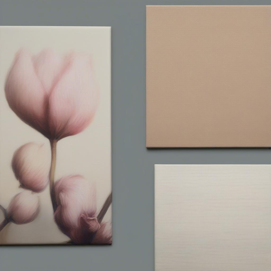 Comparing Different Canvas Materials and Sizes