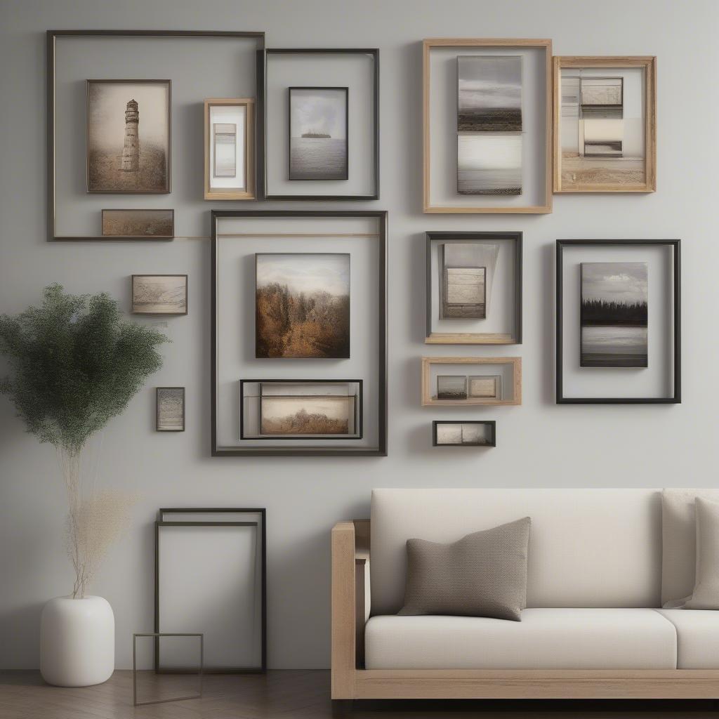 Various Canvas Photo Framing Styles