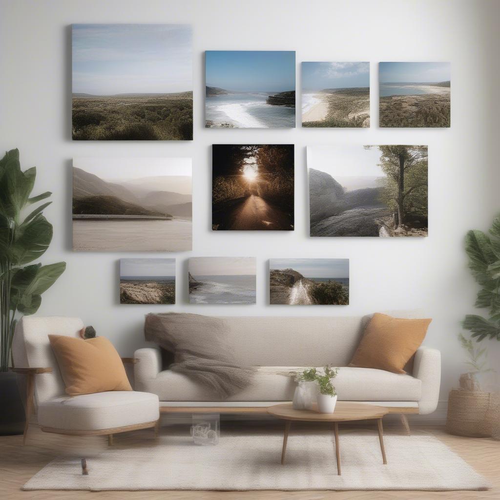 Various Canvas Photo Print Options