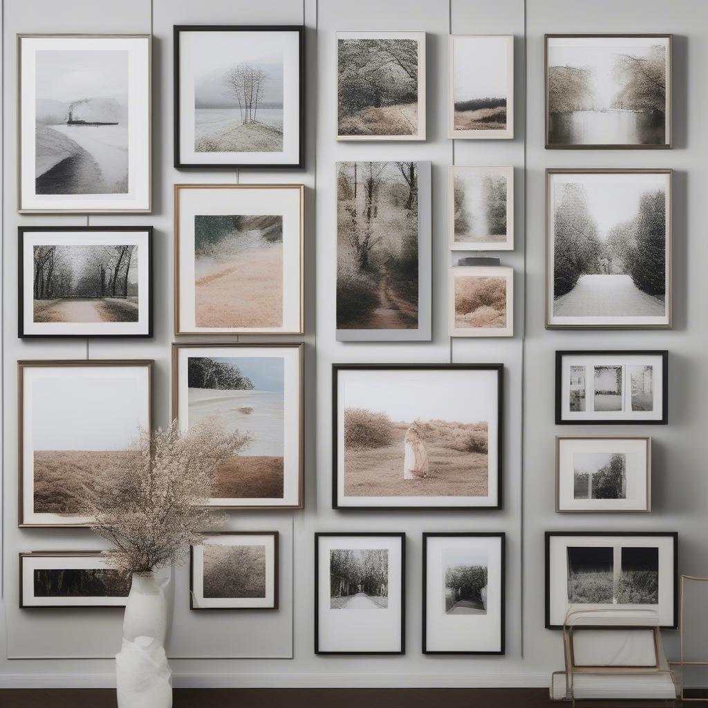 Creative Gallery Wall Ideas with Canvas Pictures